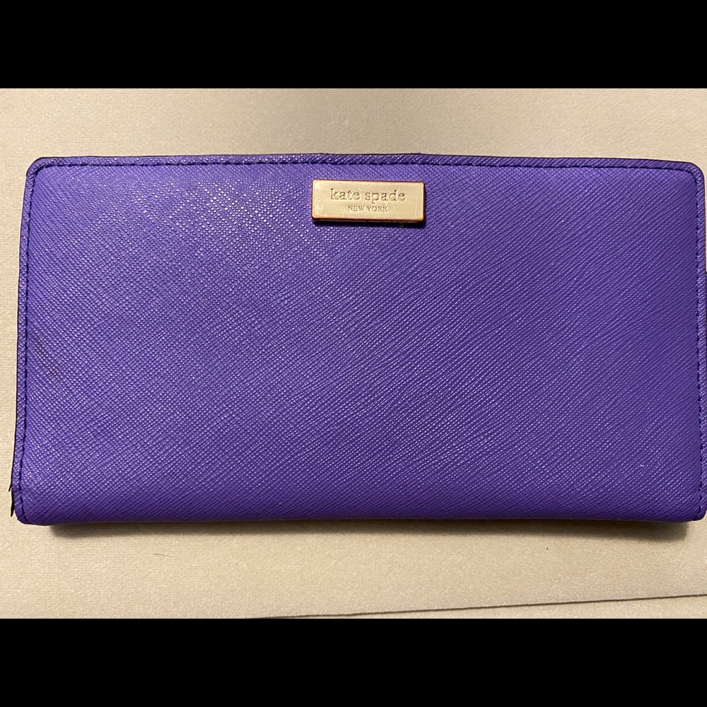 Kate Spade Wallet Purple